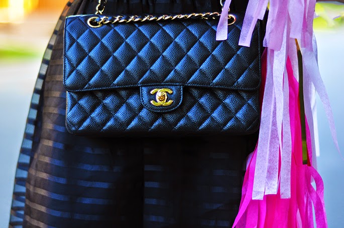 Classic Chanel flap-bag