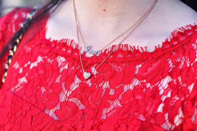 Michael Kors heart necklace