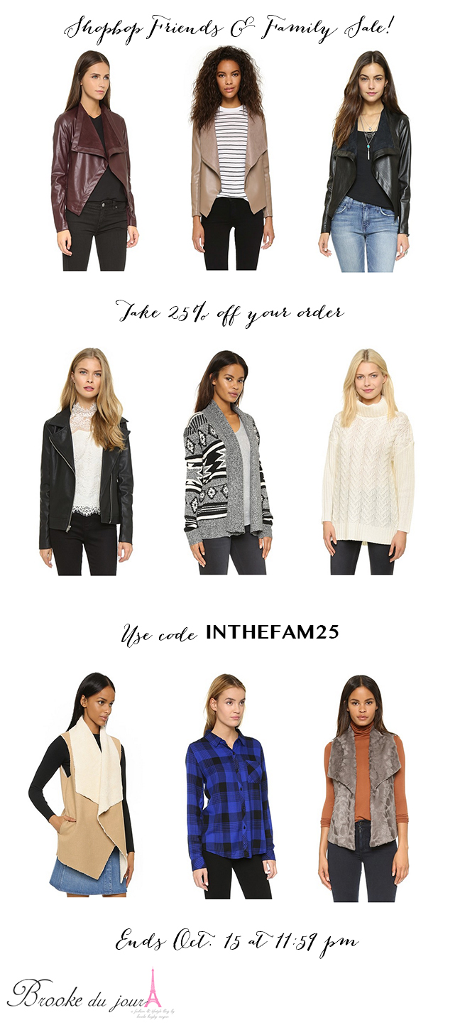 Shopbop Friends and Family Sale