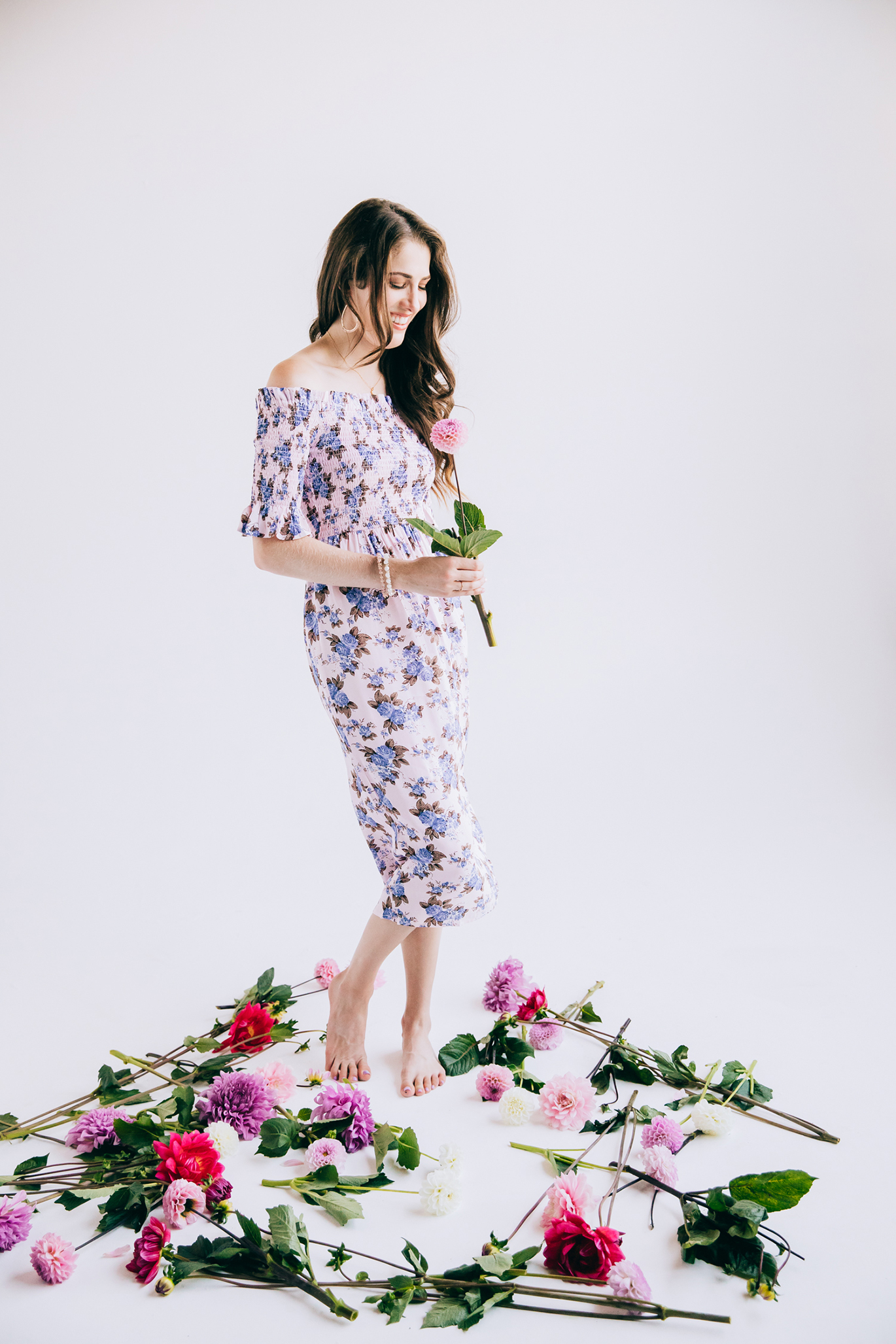 Topshop floral dress